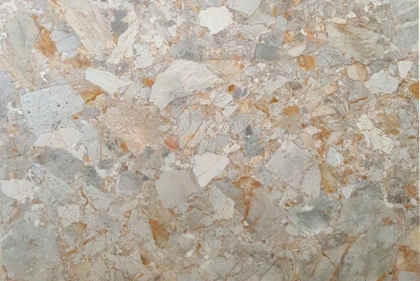 Bề mặt đá dăm kết trắng vàng
